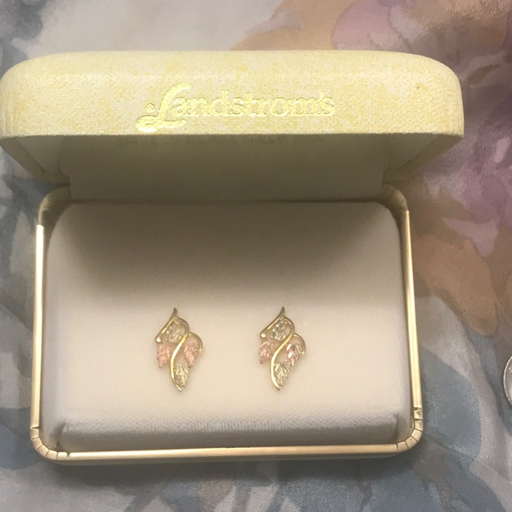 Landstrom’s Black Hills Gold Earrings - 10K